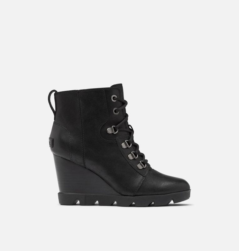 Sorel Kadın Joan Uptown™ Lace Bootie - Takozlar Siyah - 693-AKYRNO